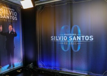 Programa especial de aniversário não terá a presença de Silvio Santos. Foto: Rogério Pallatta/SBT/Divulgação