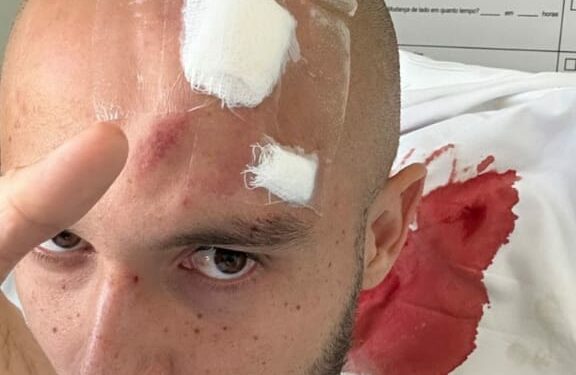Régis agradeceu e tranquilizou a torcida: em recuperação depois de sofrer choque na cabeça no último final de semana, no triunfo sobre o Londrina - Foto: Instagram