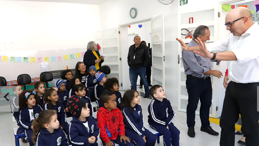 Nova sede do Cei Cantinho da Alegria vai beneficiar 120 crianças de 3 a 5 anos