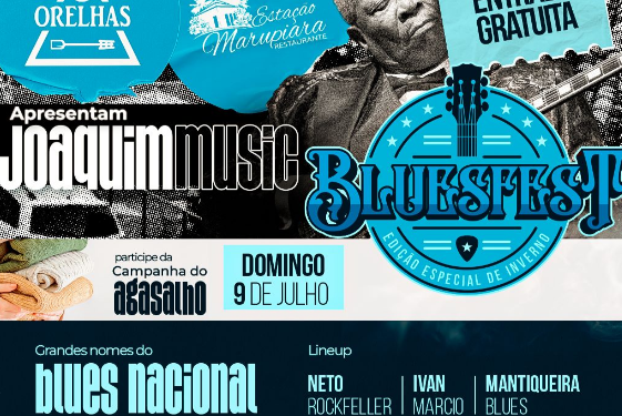 Distrito de Joaquim Egídio terá festival Blues Fest neste domingo