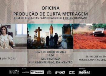 MIS Campinas oferece oficina gratuita de curtas-metragens com premiados cineastas da região