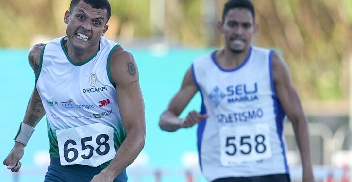 Márcio Teles (à esquerda), heptacampeão brasileiro e atleta olímpico, disputará a competição sul-americana pela primeira vez Foto: Wagner Carmo/CBAt