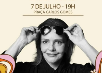 Angela Ro Ro faz show nesta sexta-feira na Praça Carlos Gomes