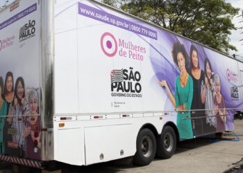 Carreta da mamografia fica na cidade até o dia 29 de julho, com atendimentos de segunda a sábado - Foto: Divulgação
