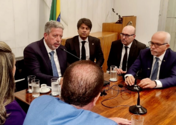 O prefeito de Campinas, Dário Saadi, participou de reunião em Brasília da FNP com o presidente da Câmara dos Deputados, Arthur Lira - Foto: Divulgação