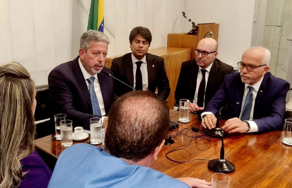 O prefeito de Campinas, Dário Saadi, participou de reunião em Brasília da FNP com o presidente da Câmara dos Deputados, Arthur Lira - Foto: Divulgação