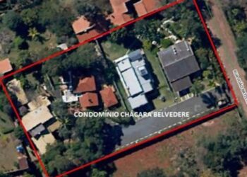 Condomínio Chácara Belvedere fica no Distrito de Barão Geraldo, foi implantado há aproximadamente 20 anos e, até o momento, constava como irregular - Foto: Reprodução