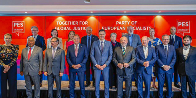 Lula encontra lideranças europeias e latino-americanas
