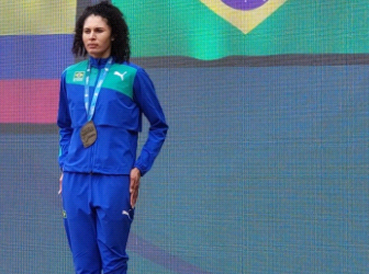 Valdileia Martins: atletas da Orcampi conquistaram três medalhas no Campeonato Sul-Americano de Atletismo - Foto: Divulgação Orcampi