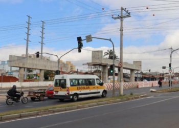 Conforme Emdec, será realizada a concretagem de laje do novo viaduto da avenida Transamazônica - Foto: Divulgação