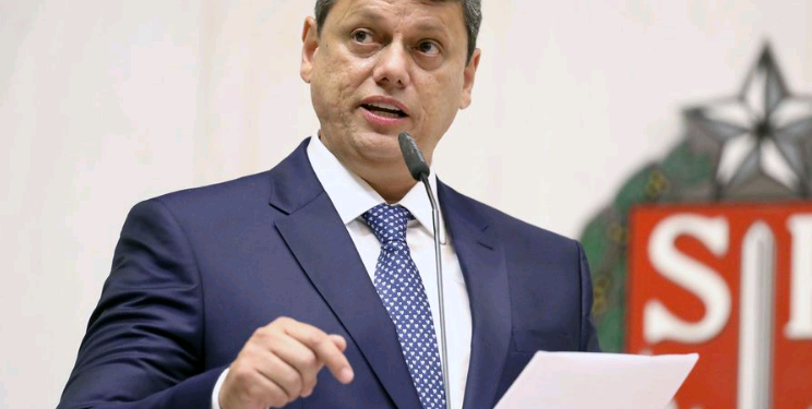 O governador Tarcísio de Freitas: Projeto de Lei foi enviado para a Assembleia Legislativa - Foto: Marco Galvão/Alesp