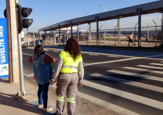 Campinas tem ação educativa em pontos críticos de acidentes de trânsito