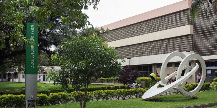 Escola de Comunicações e Artes da Universidade de São Paulo (USP). Foto: Divulgação