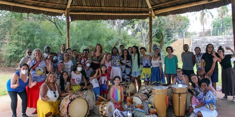 O Grupo Maracatucá iniciou suas atividades em 2008 em Campinas. Foto: Divulgação