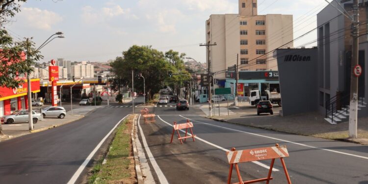 Nova configuração em cruzamento facilita acesso ao Parque Prado