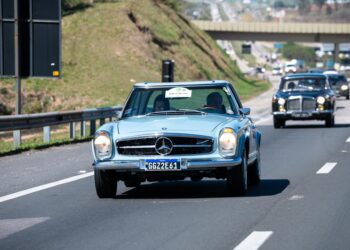Mercedes-Benz é uma das marcas predominantes entre os carros inscritos - Foto: Guazzi Images/MG Club do Brasil