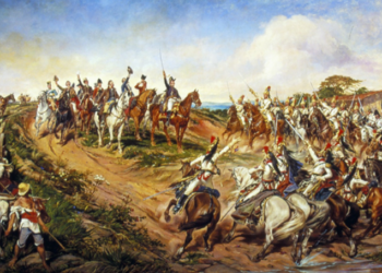 Obra Independência ou morte, óleo sobre tela (1888) de Pedro Américo - Foto: Reprodução
