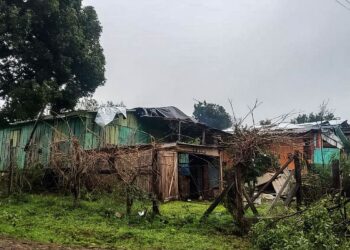 Ciclone extratropical provoca estragos na Região Sul Foto: Defesa Civil/RS