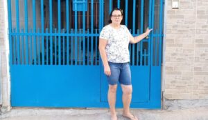 A comerciante Maria Helena Batista da Silva: "Foi muita luta"