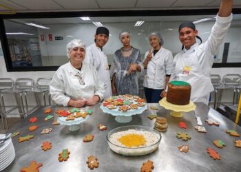 Com três meses de duração, as aulas são ministradas pelos próprios alunos do curso de gastronomia - Foto: Divulgação