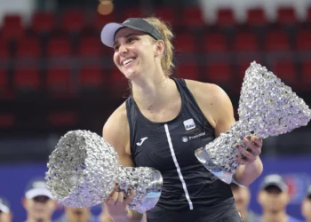 No giro em torneios pela China, Bia Haddad embolsou R$ 3,15 milhões em premiações. Foto: WTA/Reprodução