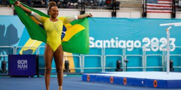 Rebeca fatura ouro para o Brasil após 16 anos