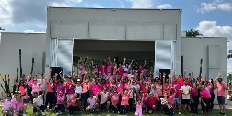 Caminhada Rosa realizada no ano passado: iniciativa alerta para prevenção contra o câncer de mama - Foto: Divulgação