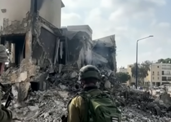 Conflito começou no sábado após ataque do Hamas: número de mortes cresce dos dois lados - Foto: Reprodução TV