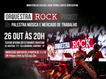 Projeto ‘Música na Villa’ traz Orquestra do Rock para Campinas