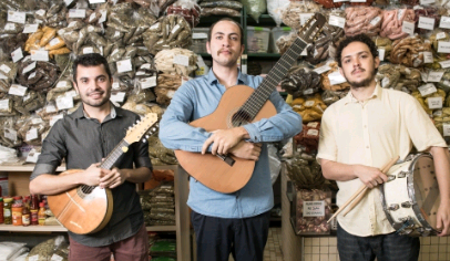 Trio Macaxeira leva música instrumental a regiões de Campinas