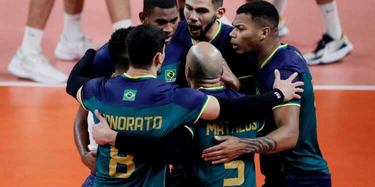 O time brasileiro soma duas vitórias por 3 a 0 no Pan. Foto: Alexandre Loureiro/COB