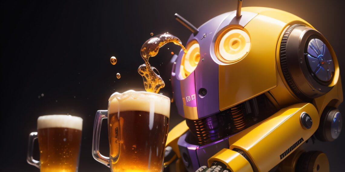 Uso da Inteligência Artificial reduziu em 50% o tempo que levaria para desenvolver uma cerveja do zero. Foto: Divulgação