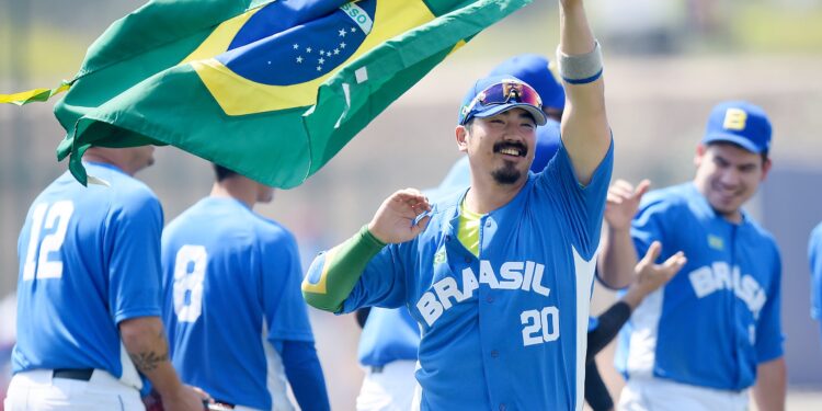 Brasil vence Cuba e se classifica com 100% de aproveitamento no beisebol