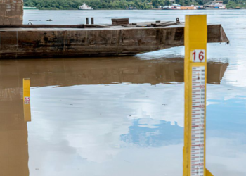 Órgão aponta situação crítica de escassez de recursos hídricos no Rio Madeira, na Amazônia - Foto: Defesa Civil/Porto Velho