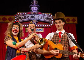 Gran Cirque Brado estará neste domingo no Sesc Campinas. Foto: Nina Pires/Divulgação