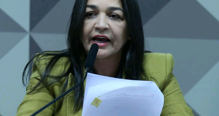 A senadora Eliziane Gama: documento ainda será apreciado e votado pela CPMI - Foto: Lula Marques/Agência Brasil