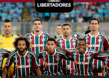 O Fluminense fez história neste sábado ao derrotar o Boca Juniors no Maracanã lotado -Arte: CBF