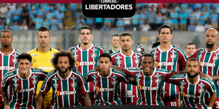 O Fluminense fez história neste sábado ao derrotar o Boca Juniors no Maracanã lotado -Arte: CBF