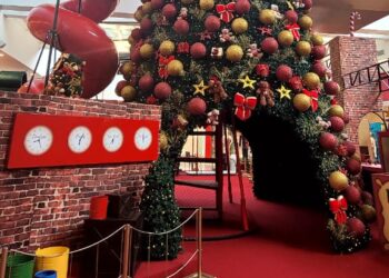 A decoração de Natal do shopping será apresentada nesta quinta-feira. Foto: Divulgação