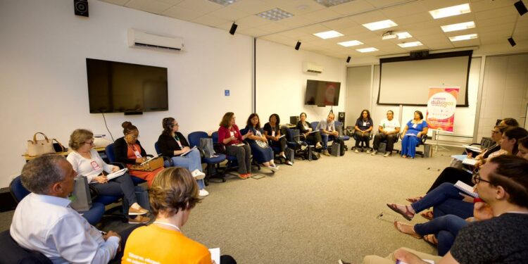 O Fórum Diálogos na Educação teve sua primeira edição em Campinas e São Carlos em 2022. Foto: Divulgação