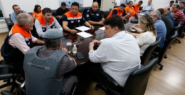 Uma reunião de “Gabinete Emergencial” foi convocada pelo prefeito Mário Botion para discutir os estragos e medidas de enfrentamento - Foto: Divulgação