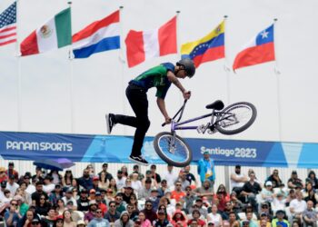 Ciclista de apenas 21 anos coloca o país no pódio da prova pela primeira vez em Jogos Pan-americanos - Foto: Alexandre Loureiro/COB