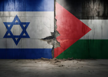 Bandeiras de Israel e Palestina, um embate de décadas que remete a conquistas de terras, religião e desapreço completo pelo outro lado - Foto: Freepik/Divulgação