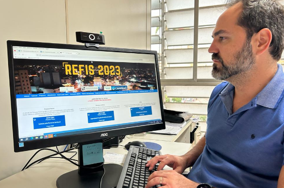 Secretaria de Finanças criou um site específico com orientações sobre o Refis. Foto: Carlos Bassan/Divulgação PMC