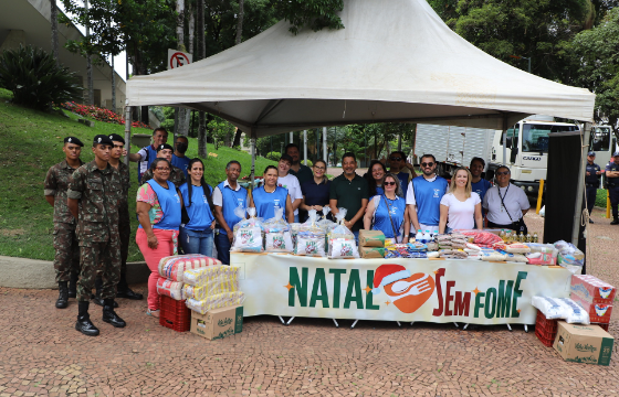 Arrecadação da campanha Natal Sem Fome chega a 13,3 toneladas