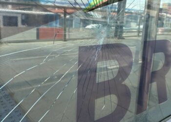Vandalismo em estação do BRT na Vila Pompeia, em Campinas: quem perde é o cidadão - Foto: Emdec/Divulgação