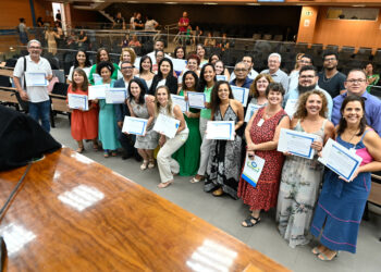 Cerimônia de diplomação dos novos conselheiros e  suplentes. Foto: Rogério Capela/Divulgação