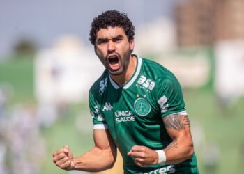 Bruno Mendes assinou novo vínculo de empréstimo, desta vez até o encerramento da temporada 2024. Foto: Thomaz Marostegan/Guarani FC