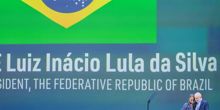 Lula se emocionou ao lado de Marina Silva Foto: Ricardo Stuckert/PR