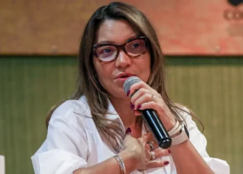 O perfil no X da primeira-dama Janja Lula da Silva foi hackeado na noite de segunda-feira. Foto: Antônio Cruz/Agência Brasil
